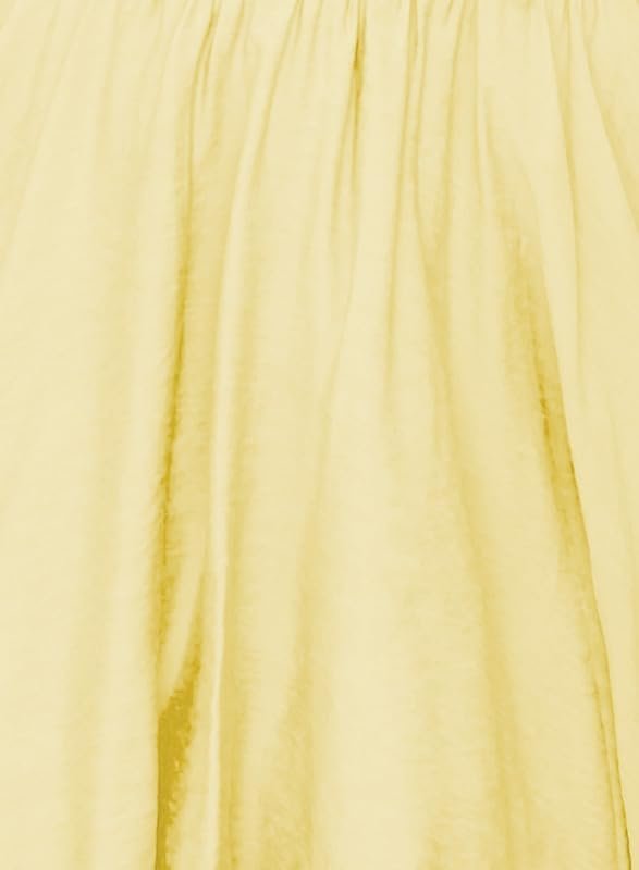 Connecteri  Womens Off The Shoulder Summer Dresses 2024 Short Lantern Sleeve Ruffle Elastic Waist A-Line Casual Mini Dress