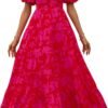 Connecteri  Womens Dresses 2024 Puff Sleeve Floral Casual Summer Dresses Smocked Backless Beach Flowy Tiered Maxi Dress
