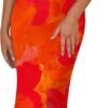 Connecteri  Women's 2024 Summer Floral Spaghetti Strap Maxi Dress Stretch Sexy Bodycon Dress Backless Slip Long Dresses