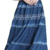 Connecteri  Women's Maxi Dress Sleeveless Denim Long Summer A-line Casual Blue Cotton Boho Flowy Sundresses for Women