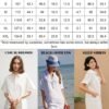 Connecteri  Womens Cotton Shirt Dress Summer Casual Short Sleeve Button Down Beach Cover Up Shirts with Pockets