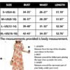 Connecteri Women's 2024 Summer Casual Floral Print Short Flutter Sleeve Crew Neck Smocked High Waist Flowy Maxi Dress