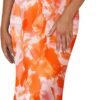 Connecteri  Women's 2024 Summer Floral Spaghetti Strap Maxi Dress Stretch Sexy Bodycon Dress Backless Slip Long Dresses