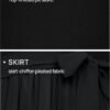 Connecteri Womens Summer Short Sleeve Midi Dresses Spring Casual Crew Neck Knit Belted Pleated A Line Flowy Wedding Guest Dress