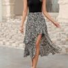 Connecteri  Women's Summer 2024 Maxi Dress Spaghetti Strap Spring Casual Boho Split Beach Long Flowy Dresses Trendy