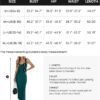 Connecteri Womens Summer Casual Square Neck Bodycon Midi Dresses 2024 Spring Sleeveless Side Slit Knit Beach Vacation Long Dress