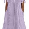 Womens Bohemian Maxi Long Dress Trendy Boho Dresses V Neck Beach Vacation Dress Casual Beachy Outfits with Pockets