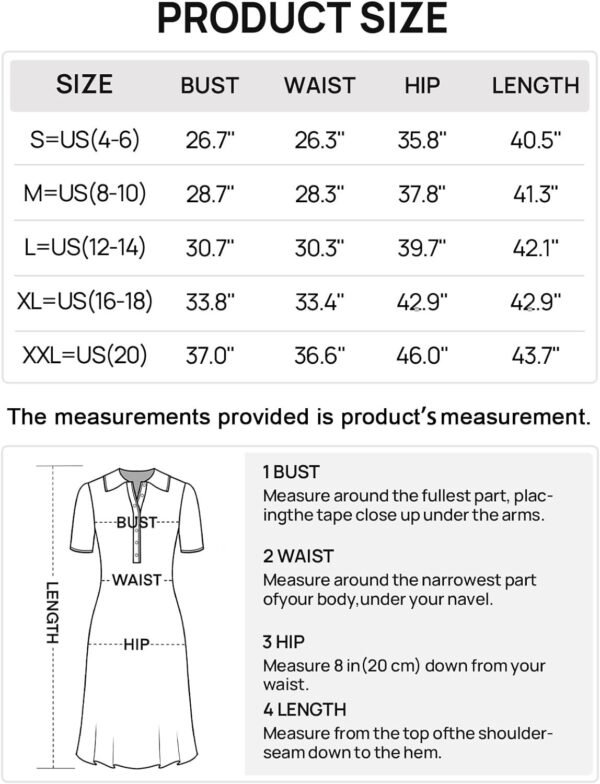 Connecteri  Women's V Neck Ribbed Knit Midi Dress Short Sleeve Button Elegant Bodycon Sweater Dresses