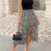 Connecteri  Women's Summer 2024 Maxi Dress Spaghetti Strap Spring Casual Boho Split Beach Long Flowy Dresses Trendy